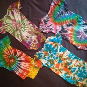 Homemade tie dye onesie 24 months